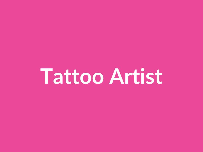 Tattoo Artist Hero Image